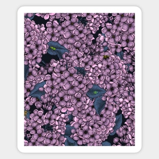 Violet Lilac garden Sticker